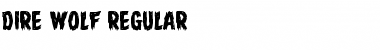 Download Dire Wolf Font Download Dire Wolf Font