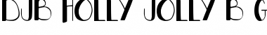 Download DJB HOLLY JOLLY B'GOLLY Font Download DJB HOLLY JOLLY B'GOLLY Font