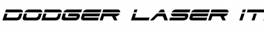 Download Dodger Laser Italic Font Download Dodger Laser Italic Font