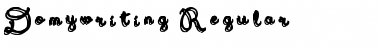 Download Domywriting Font Download Domywriting Font