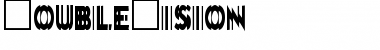 Download DoubleVision Font