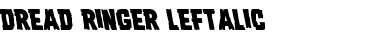 Download Dread Ringer Leftalic Font