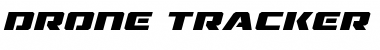 Download Drone Tracker Expanded Italic Font