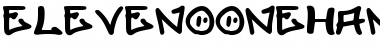 Download elevenoone Font