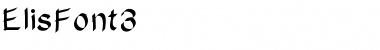 Download ElisFont3 Font