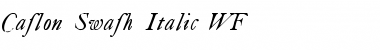 Download Caslon Swash Italic WF Regular Font