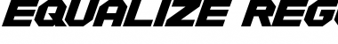 Download Equalize Font