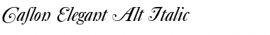 Download Caslon-Elegant-Alt Italic Font