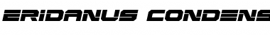 Download Eridanus Condensed Semi-Italic Font