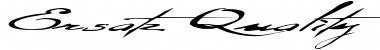 Download Ersatz Quality Font