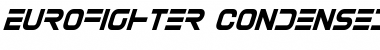 Download Eurofighter Condensed Italic Font