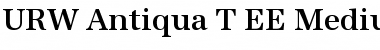 Download URW Antiqua T EE Regular Font