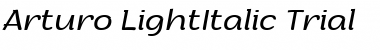 Download Arturo Trial Font