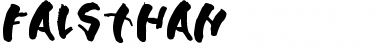Download Falsthan Regular Font