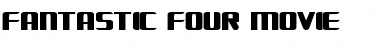 Download FANTASTIC FOUR MOVIE Regular Font