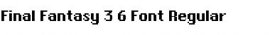 Download Final Fantasy 3/6 Font Regular Font