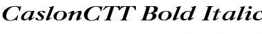 Download CaslonC Bold Italic Font