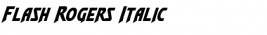 Download Flash Rogers Italic Italic Font