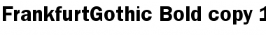 Download FrankfurtGothic Font