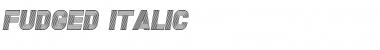 Download Fudged Font