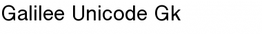 Download Galilee Unicode Gk Regular Font