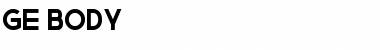 Download Ge Body Font