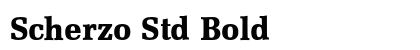 Scherzo Std Bold preview