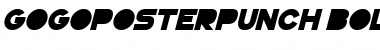 Download GoGoPosterPunch Font