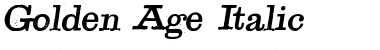 Download Golden Age Font