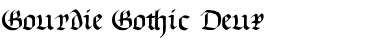 Download Gourdie Gothic Deux Font