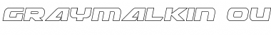 Download Graymalkin Outline Font