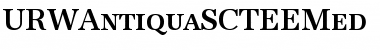 Download URWAntiquaSCTEEMed Regular Font