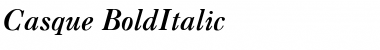 Download Casque BoldItalic Font