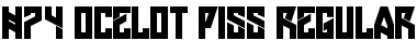 Download H74 Ocelot Piss Font
