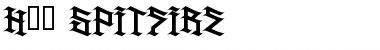 Download H74 Spitfire Font