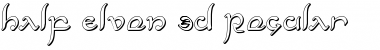 Download Half-Elven 3D Font