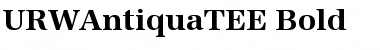 Download URWAntiquaTEE Bold Font