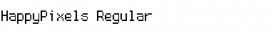 Download HappyPixels Font Download HappyPixels Font