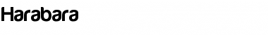 Download Harabara Font