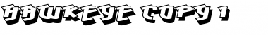 Download Hawkeye Font