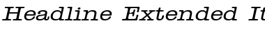 Download Headline-Extended Font