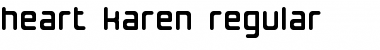 Download Heart karen Font Download Heart karen Font