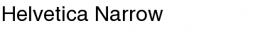 Download Helvetica-Narrow Font