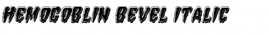 Download Hemogoblin Bevel Italic Italic Font