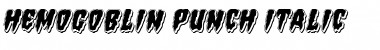 Download Hemogoblin Punch Italic Italic Font