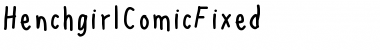 Download HenchgirlComicFixed Medium Font