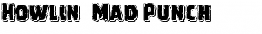 Download Howlin' Mad Punch Regular Font