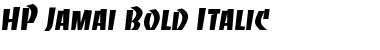 Download HP-Jamai Bold Italic Font