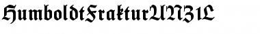 Download HumboldtFrakturUNZ1L Regular Font
