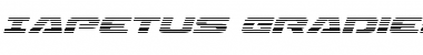 Download Iapetus Gradient Italic Font